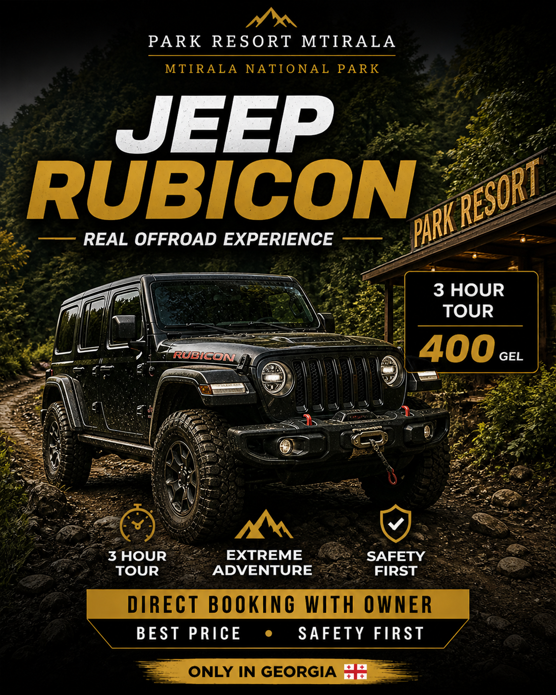 JEEP RUBICON 3 Hour Tour